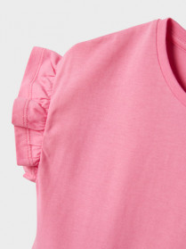 NAME IT Kortærmet Kjole Hamina Aurora Pink
